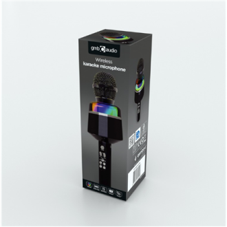 Gembird | Wireless Karaoke Microphone | MICBT-01-BK Gembird | Wireless Karaoke Microphone | MICBT-01-BK