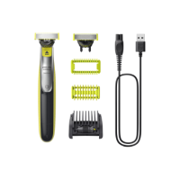 Philips | Shaver | QP2834/23 OneBlade 360 | Cordless | Wet & Dry | Lime green/Charcoal grey Philips | Shaver | QP2834/23 OneBlade 360 | Cordless | Wet & Dry | Lime green/Charcoal grey