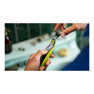 Philips | Shaver | QP2834/23 OneBlade 360 | Cordless | Wet & Dry | Lime green/Charcoal grey Philips | Shaver | QP2834/23 OneBlade 360 | Cordless | Wet & Dry | Lime green/Charcoal grey