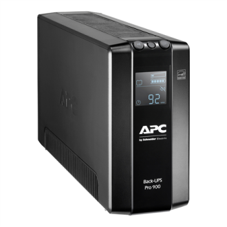 Schneider Electric APC Back-UPS Pro, Tower, 6x IEC C13 outlets, AVR, LCD, user-replaceable battery | BR900MI | 900 VA | 540 W | Schneider Electric APC Back-UPS Pro, Tower, 6x IEC C13 outlets, AVR, LCD, user-replaceable battery | BR900MI | 900 VA | 540 W |