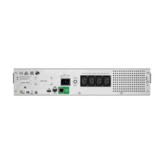 Schneider Electric APC Smart-UPS C, Rackmount 2U, 4x IEC C13 outlets, SmartConnect port, USB and serial communication, AVR, grap Schneider Electric APC Smart-UPS C, Rackmount 2U, 4x IEC C13 outlets, SmartConnect port, USB and serial communication, AVR, grap