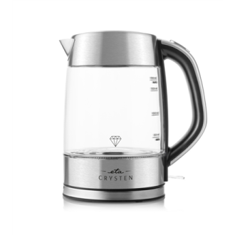 ETA Kettle | ETA415490000 Crysten | Electric | 2100 W | 1.7 L | Glass | 360 rotational base | Glass ETA Kettle | ETA415490000 Crysten | Electric | 2100 W | 1.7 L | Glass | 360 rotational base | Glass