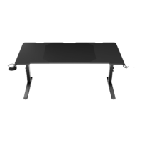 Genesis | Modular Gaming Desk | Holm 160 RGB | Anthracite Black Genesis | Modular Gaming Desk | Holm 160 RGB | Anthracite Black