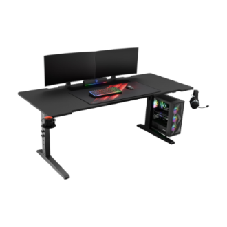 Genesis | Modular Gaming Desk | Holm 180 RGB | Anthracite Black Genesis | Modular Gaming Desk | Holm 180 RGB | Anthracite Black