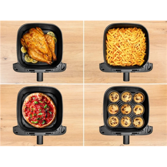TEFAL Easy Fry Mega Air Fryer | EY855D10 | Power 1700 W | Capacity 7.5 L | Black TEFAL Easy Fry Mega Air Fryer | EY855D10 | Power 1700 W | Capacity 7.5 L | Black