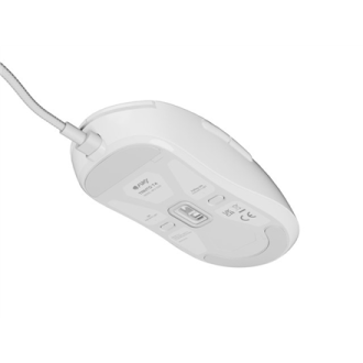 Fury | Gaming Mouse | Tanto T4 | Wired | USB | White Fury | Gaming Mouse | Tanto T4 | Wired | USB | White