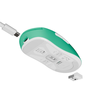 Fury | Gaming Mouse | Tanto T4 | Wired/Wireless | 2.4 GHz, Bluetooth, USB | Mint Fury | Gaming Mouse | Tanto T4 | Wired/Wireless | 2.4 GHz, Bluetooth, USB | Mint