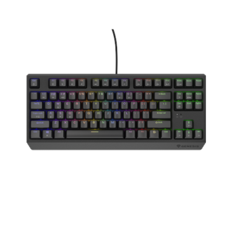 Genesis | THOR 230 TKL | Mechanical Gaming Keyboard | Wired | US | Linear | Black | RGB