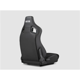 Next Level Racing | ERS4 Elite PU Leather & Suede Edition | Reclining Seat | PU Leather and Suede | Black