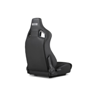 Next Level Racing | ERS4 Elite PU Leather & Suede Edition | Reclining Seat | PU Leather and Suede | Black