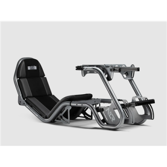 Next Level Racing | F-GT Pro Formula and GT Grey Edition | Racing Simulator Cockpit | Steel | Grey Next Level Racing | F-GT Pro Formula and GT Grey Edition | Racing Simulator Cockpit | Steel | Grey