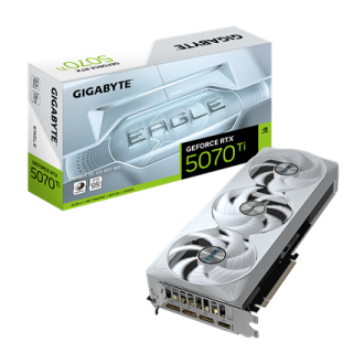 Gigabyte GeForce RTX 5070 Ti EAGLE OC ICE SFF 16G | NVIDIA | 16 GB | GeForce RTX 5070 Ti | GDDR7 | HDMI ports quantity 1 | PCI-E Gigabyte GeForce RTX 5070 Ti EAGLE OC ICE SFF 16G | NVIDIA | 16 GB | GeForce RTX 5070 Ti | GDDR7 | HDMI ports quantity 1 | PCI-E