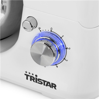 Tristar Kitchen Machine | MX-4817 | 1200 W | Number of speeds 6 | Bowl capacity 5 L | White Tristar Kitchen Machine | MX-4817 | 1200 W | Number of speeds 6 | Bowl capacity 5 L | White