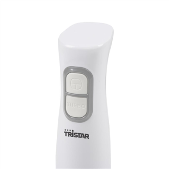 Tristar | Hand blender set | MX-4851 | Hand Blender | 350 W | Number of speeds 2 | Turbo mode | Chopper | White Tristar | Hand blender set | MX-4851 | Hand Blender | 350 W | Number of speeds 2 | Turbo mode | Chopper | White