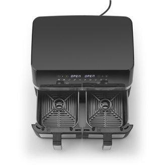 Caso Air Fryer | DuoChef | Power 2200 W | Capacity 14 L | Black Caso Air Fryer | DuoChef | Power 2200 W | Capacity 14 L | Black