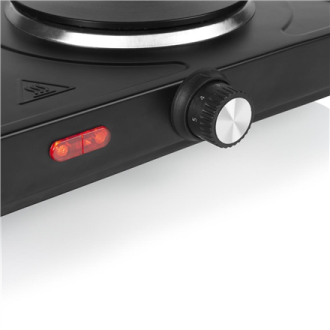 Tristar Table Hob | KP-6152 | Number of burners/cooking zones 2 | Electric | Black