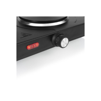 Tristar Table Hob | KP-6152 | Number of burners/cooking zones 2 | Electric | Black