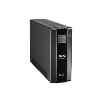 Schneider Electric APC Back-UPS Pro, tower, 230V, 8x IEC C13 outlets, AVR, LCD, user-replaceable battery | BR1300MI | 1300 VA | 