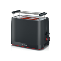 Bosch Compact Toaster | TAT3M123 MyMoment | Power 950 W | Number of slots 2 | Housing material Plastic | Black Bosch Compact Toaster | TAT3M123 MyMoment | Power 950 W | Number of slots 2 | Housing material Plastic | Black