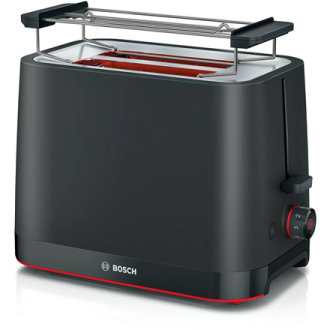 Bosch Compact Toaster | TAT3M123 MyMoment | Power 950 W | Number of slots 2 | Housing material Plastic | Black Bosch Compact Toaster | TAT3M123 MyMoment | Power 950 W | Number of slots 2 | Housing material Plastic | Black
