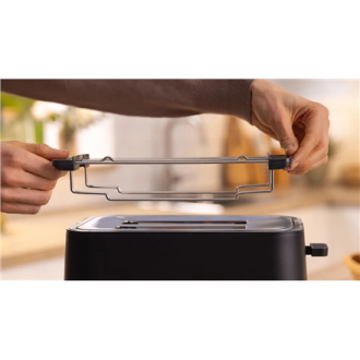 Bosch Compact Toaster | TAT3M123 MyMoment | Power 950 W | Number of slots 2 | Housing material Plastic | Black Bosch Compact Toaster | TAT3M123 MyMoment | Power 950 W | Number of slots 2 | Housing material Plastic | Black