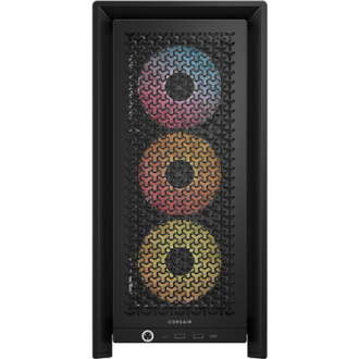 Corsair PC Case | Frame 4000D RS ARGB Modular | Mid-Tower | Black Corsair PC Case | Frame 4000D RS ARGB Modular | Mid-Tower | Black