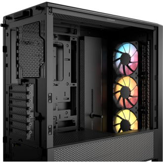 Corsair PC Case | Frame 4000D RS ARGB Modular | Mid-Tower | Black Corsair PC Case | Frame 4000D RS ARGB Modular | Mid-Tower | Black