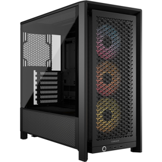 Corsair PC Case | Frame 4000D RS ARGB Modular | Mid-Tower | Black Corsair PC Case | Frame 4000D RS ARGB Modular | Mid-Tower | Black
