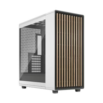 Fractal Design Computer Case | North XL | ATX | Chalk White TG Clear Fractal Design Computer Case | North XL | ATX | Chalk White TG Clear