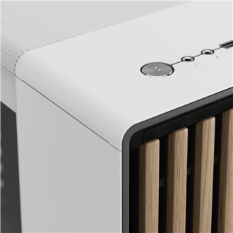 Fractal Design Computer Case | North XL | ATX | Chalk White TG Clear Fractal Design Computer Case | North XL | ATX | Chalk White TG Clear