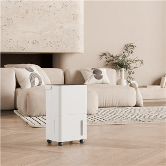 Duux | Smart Dehumidifier | Bora | Suitable for rooms up to 30 m | Water tank capacity 1.7 L | White Duux | Smart Dehumidifier | Bora | Suitable for rooms up to 30 m | Water tank capacity 1.7 L | White