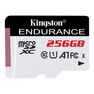 Kingston Endurance 95R | 256 GB | microSDXC | Flash memory class Class 10, UHS-I Kingston Endurance 95R | 256 GB | microSDXC | Flash memory class Class 10, UHS-I