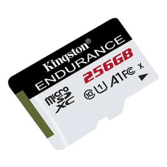 Kingston Endurance 95R | 256 GB | microSDXC | Flash memory class Class 10, UHS-I Kingston Endurance 95R | 256 GB | microSDXC | Flash memory class Class 10, UHS-I