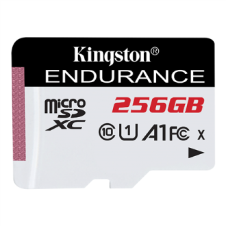Kingston Endurance 95R | 256 GB | microSDXC | Flash memory class Class 10, UHS-I Kingston Endurance 95R | 256 GB | microSDXC | Flash memory class Class 10, UHS-I