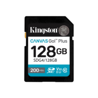Kingston | Canvas Go! Plus | 128 GB | SD | Flash memory class Class 10, UHS-I, U3, V30 Kingston | Canvas Go! Plus | 128 GB | SD | Flash memory class Class 10, UHS-I, U3, V30
