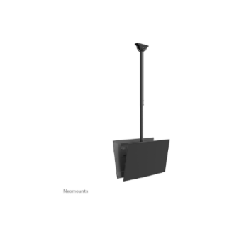 Neomounts CL35-340BL22 Dual Monitor/TV Mount Ceiling | Adjustable Height, Rotate, Tilt, Swivel | 23-42 Neomounts CL35-340BL22 Dual Monitor/TV Mount Ceiling | Adjustable Height, Rotate, Tilt, Swivel | 23-42