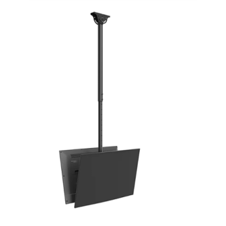 Neomounts CL35-340BL22 Dual Monitor/TV Mount Ceiling | Adjustable Height, Rotate, Tilt, Swivel | 23-42 Neomounts CL35-340BL22 Dual Monitor/TV Mount Ceiling | Adjustable Height, Rotate, Tilt, Swivel | 23-42