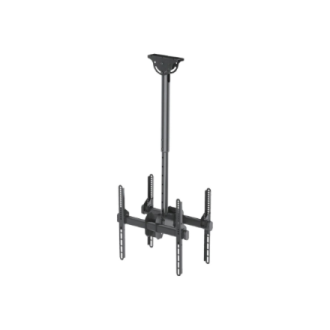Neomounts NM-C440DBLACK Dual monitor/TV mount ceiling | Adjustable Height, Rotate, Tilt, Swivel | 32-60 Neomounts NM-C440DBLACK Dual monitor/TV mount ceiling | Adjustable Height, Rotate, Tilt, Swivel | 32-60