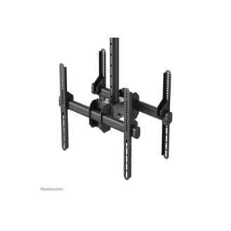 Neomounts NM-C440DBLACK Dual monitor/TV mount ceiling | Adjustable Height, Rotate, Tilt, Swivel | 32-60 Neomounts NM-C440DBLACK Dual monitor/TV mount ceiling | Adjustable Height, Rotate, Tilt, Swivel | 32-60