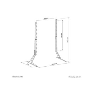 Neomounts Desk Mount | DS45-430BL19 TV stand | Adjustable Height | 23-75 Neomounts Desk Mount | DS45-430BL19 TV stand | Adjustable Height | 23-75