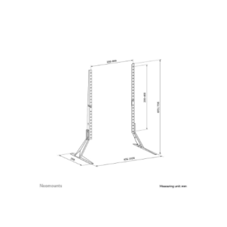 Neomounts Desk Mount | DS45-430BL19 TV stand | Adjustable Height | 23-75 Neomounts Desk Mount | DS45-430BL19 TV stand | Adjustable Height | 23-75