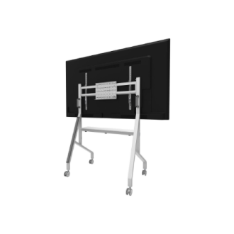 Neomounts Floor stand | FL50-525WH1 TV trolley | Adjustable Height | 55-86 