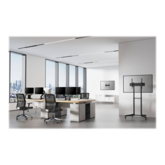 Neomounts Floor stand | FL50-540BL1 TV trolley | Adjustable Height, Tilt | 37-70 Neomounts Floor stand | FL50-540BL1 TV trolley | Adjustable Height, Tilt | 37-70