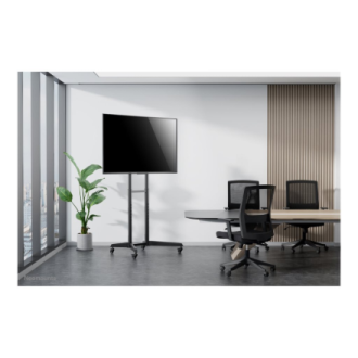 Neomounts Floor stand | FL50-540BL1 TV trolley | Adjustable Height, Tilt | 37-70 Neomounts Floor stand | FL50-540BL1 TV trolley | Adjustable Height, Tilt | 37-70