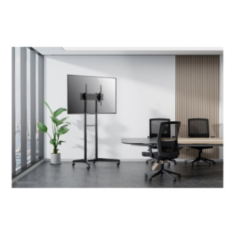 Neomounts Floor stand | FL50-540BL1 TV trolley | Adjustable Height, Tilt | 37-70 Neomounts Floor stand | FL50-540BL1 TV trolley | Adjustable Height, Tilt | 37-70