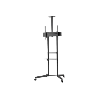 Neomounts Floor stand | FL50-550BL1 TV trolley | Adjustable Height, Tilt | 37-70 Neomounts Floor stand | FL50-550BL1 TV trolley | Adjustable Height, Tilt | 37-70