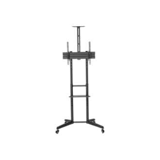 Neomounts Floor stand | FL50-550BL1 TV trolley | Adjustable Height, Tilt | 37-70 Neomounts Floor stand | FL50-550BL1 TV trolley | Adjustable Height, Tilt | 37-70
