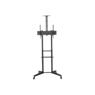 Neomounts Floor stand | FL50-550BL1 TV trolley | Adjustable Height, Tilt | 37-70 Neomounts Floor stand | FL50-550BL1 TV trolley | Adjustable Height, Tilt | 37-70