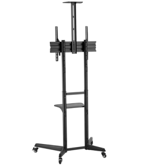 Neomounts Floor stand | FL50-550BL1 TV trolley | Adjustable Height, Tilt | 37-70 Neomounts Floor stand | FL50-550BL1 TV trolley | Adjustable Height, Tilt | 37-70