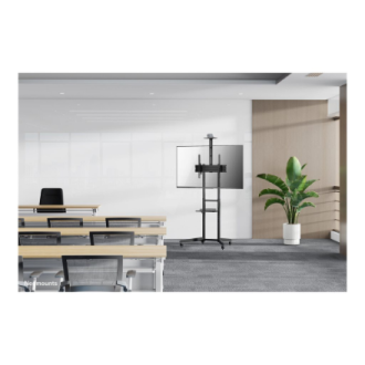 Neomounts Floor stand | FL50-550BL1 TV trolley | Adjustable Height, Tilt | 37-70 Neomounts Floor stand | FL50-550BL1 TV trolley | Adjustable Height, Tilt | 37-70